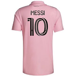 Nova Camisa Inter Miami 1 Messi 10 Torcedor 2022 / 2023