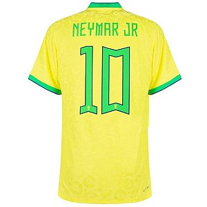 Nova Camisa Brasil 1 Amarela L.Paqueta 7 Torcedor 2022 / 2023