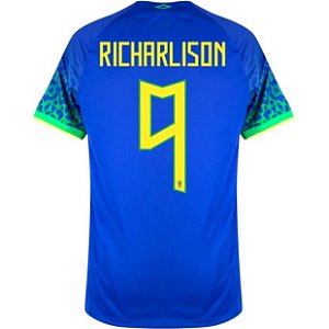 Nova Camisa Brasil 2 Richarlison 9 Torcedor 2022 / 2023
