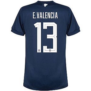 Nova Camisa Equador 1 E.Valencia 13 Torcedor 2022 / 2023