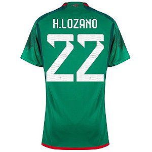 Nova Camisa México 1 H.Lozano 22 Torcedor 2022 / 2023