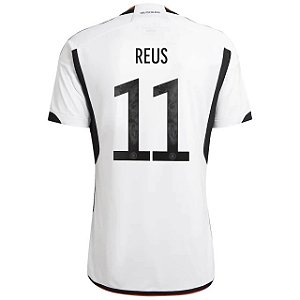 Nova Camisa Alemanha 1 Reus 11 Torcedor 2022 / 2023