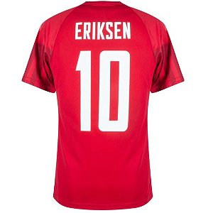Camisa Dinamarca 1 Eriksen 10 Torcedor 2022 / 2023