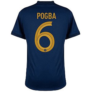 Camisa França 1 Pogba 6 Torcedor 2022 / 2023