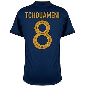 Camisa França 1 Tchouameni 8 Torcedor 2022 / 2023