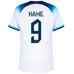 Camisa Inglaterra 1 Kane 9 Torcedor 2022 / 2023