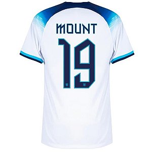 Camisa Inglaterra 1 Mount 19 Torcedor 2022 / 2023