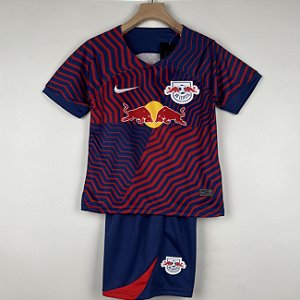 Kit Infantil Rb Leipzig 2 Camisa e Short  2023 / 2024