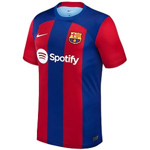 Nova Camisa Barcelona 1 Torcedor Masculina 2023 /2024