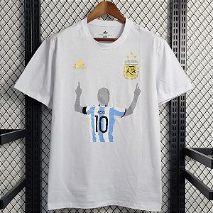 Camisa Casual Argentina Branca