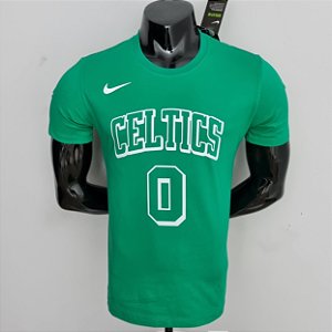 Camisa Casual NBA Verde Celtics Tatum 0