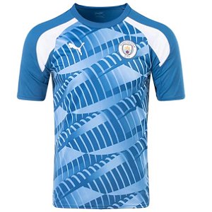Nova Camisa Manchester City Pré-Jogo Torcedor Masculina 2023 / 2024