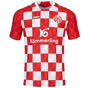 Nova Camisa Mainz 1 Torcedor Masculina 2023 / 2024