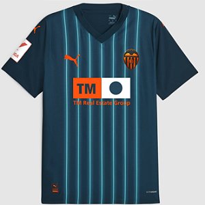Nova Camisa Valencia 2 Torcedor Masculina 2023 / 2024
