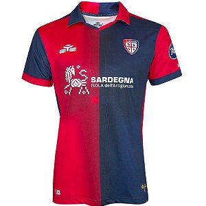Nova Camisa Cagliari 1 Torcedor Masculina 2023 / 2024