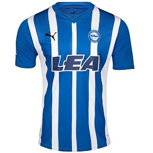 Nova Camisa Alavés 1 Torcedor Masculina 2023 / 2024