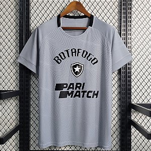Camisa Botafogo Goleiro Cinza Torcedor Masculina 2022 / 2023