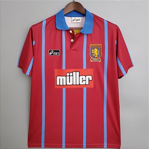 Camisa Aston Villa 1 Retrô 1993 / 1994