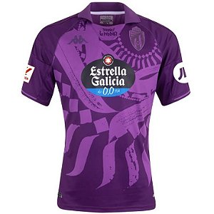 Nova Camisa Real Valladolid 2 Torcedor Masculina 2023 / 2024