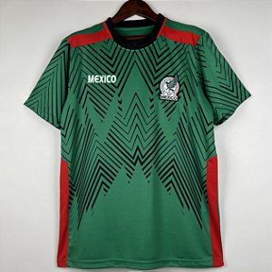 Nova Camisa Mexico Verde Torcedor Masculina 2023