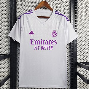 Nova Camisa Real Madrid Goleiro Branca Torcedor Masculina 2023 / 2024