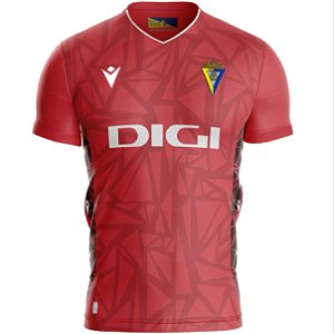 Nova Camisa cádiz Goleiro 1 Vermelha Torcedor Masculina 2023 / 2024