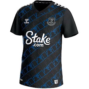 Nova Camisa Everton Goleiro 2 Preta Torcedor Masculina 2023 / 2024