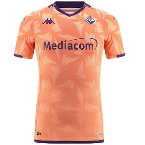 Nova Camisa Fiorentina Goleiro 1 Laranja Torcedor Masculina 2023 / 2024