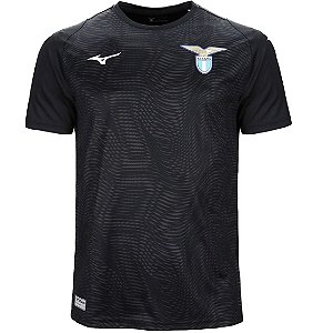 Nova Camisa Lazio Goleiro 1 Preta Torcedor Masculina 2023 / 2024