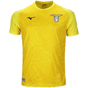 Nova Camisa Lazio Goleiro 3 Amarela Torcedor Masculina 2023 / 2024