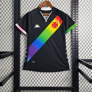 Nova Camisa Feminina Vasco LGBTQIAPN+ 2023 / 2024