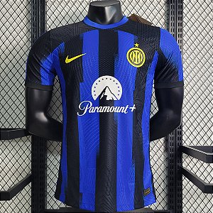 Nova Camisa Edição Jogador Inter De Milão 1 2023 / 2024