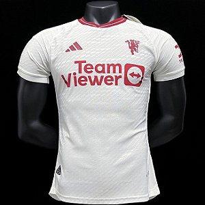 Nova Camisa Edição Jogador Manchester United 3 Branca 2023 / 2024