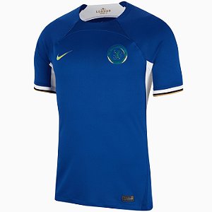 Nova Camisa Chelsea 1 Azul Torcedor Masculina 2023 / 2024