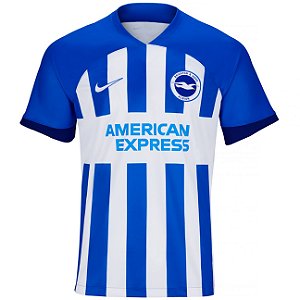 Nova Camisa Brighton 1 Torcedor Masculina 2023 / 2024
