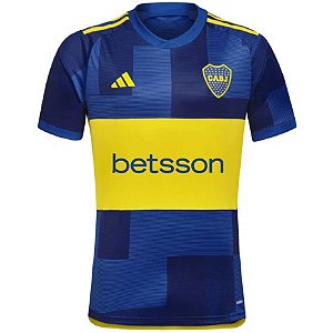 Nova Camisa Boca Juniors 1 Torcedor Masculina 2023 / 2024