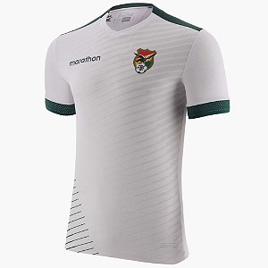 Nova Camisa Bolívia 2 Branca Torcedor Masculina 2023 / 2024