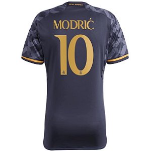 Nova Camisa Real Madrid 2 Modric 10 Torcedor 2023 / 2024