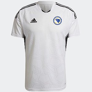 Camisa Bósnia e Herzegovina 2 Branca Torcedor Masculina 2022 / 2023