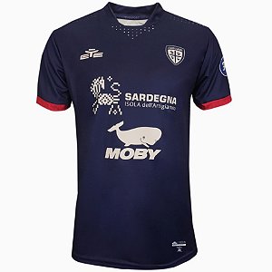 Nova Camisa Cagliari 3 Torcedor Masculina 2023 / 2024