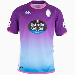 Nova Camisa Real Valladolid 3 Torcedor Masculina 2023 / 2024