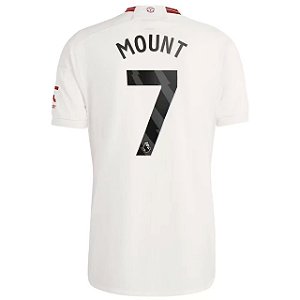 Nova Camisa Manchester United 3 Mount 7 Torcedor 2023 / 2024