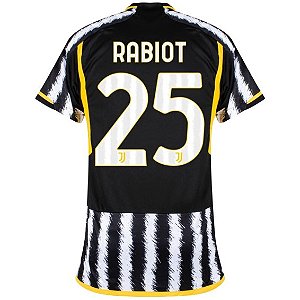 Nova Camisa Juventus 1 Rabiot 25 Torcedor 2023 / 2024
