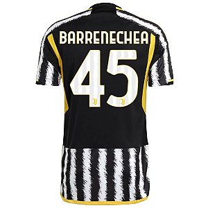 Nova Camisa Juventus 1 Barrenechea 45 Torcedor 2023 / 2024