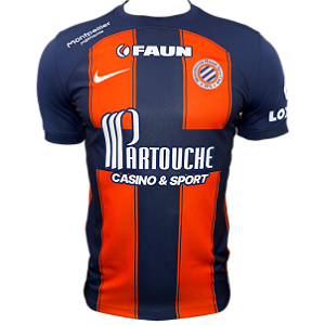 Nova Camisa Montpellier 1 Torcedor Masculina 2023 / 2024