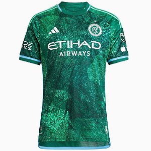 Nova Camisa New York 3 Verde Torcedor Masculina 2023 / 2024