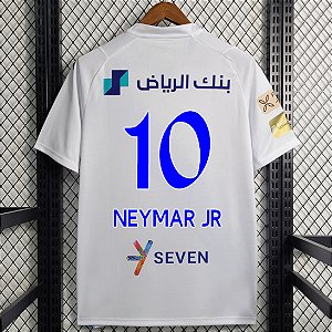 Nova Camisa Al-Hilal 2 Neymar Jr 10 Torcedor 2023 / 2024