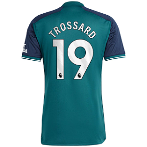 Nova Camisa Arsenal 3 Trossard 19 Torcedor 2023 / 2024