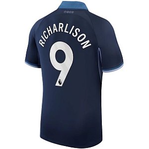 Nova Camisa Tottenham 2 Richarlison 9 Torcedor Masculina 2023 / 2024