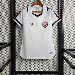 Nova Camisa Feminina Vitória 2 Branca 2023 / 2024